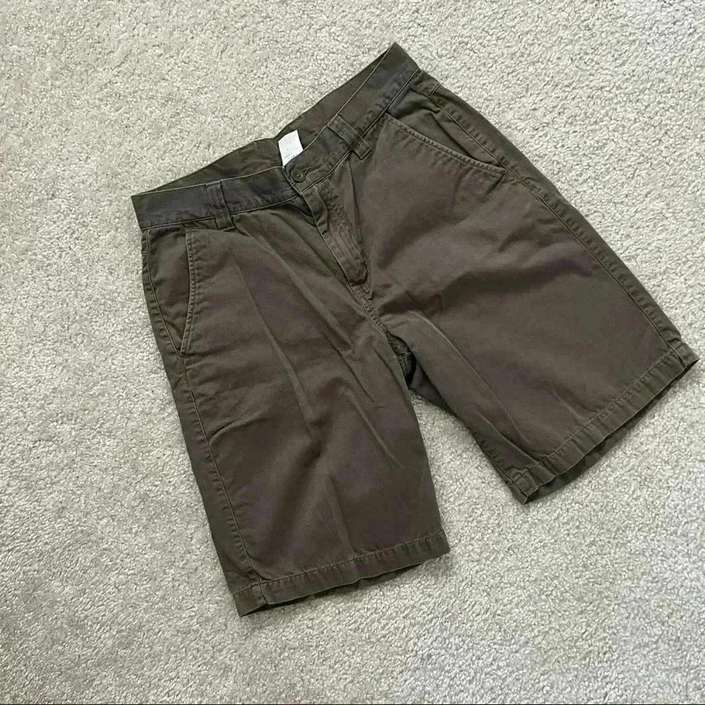 The North Face Men’s Shorts Olive Green Men’s Size 34 Long style#AU8W Outdoor